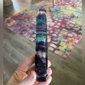 Rainbow Flourite Tower